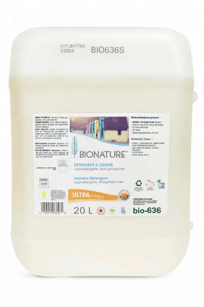 BIO636 - Saja Bionature détergent lessive agrumes HE 20L
