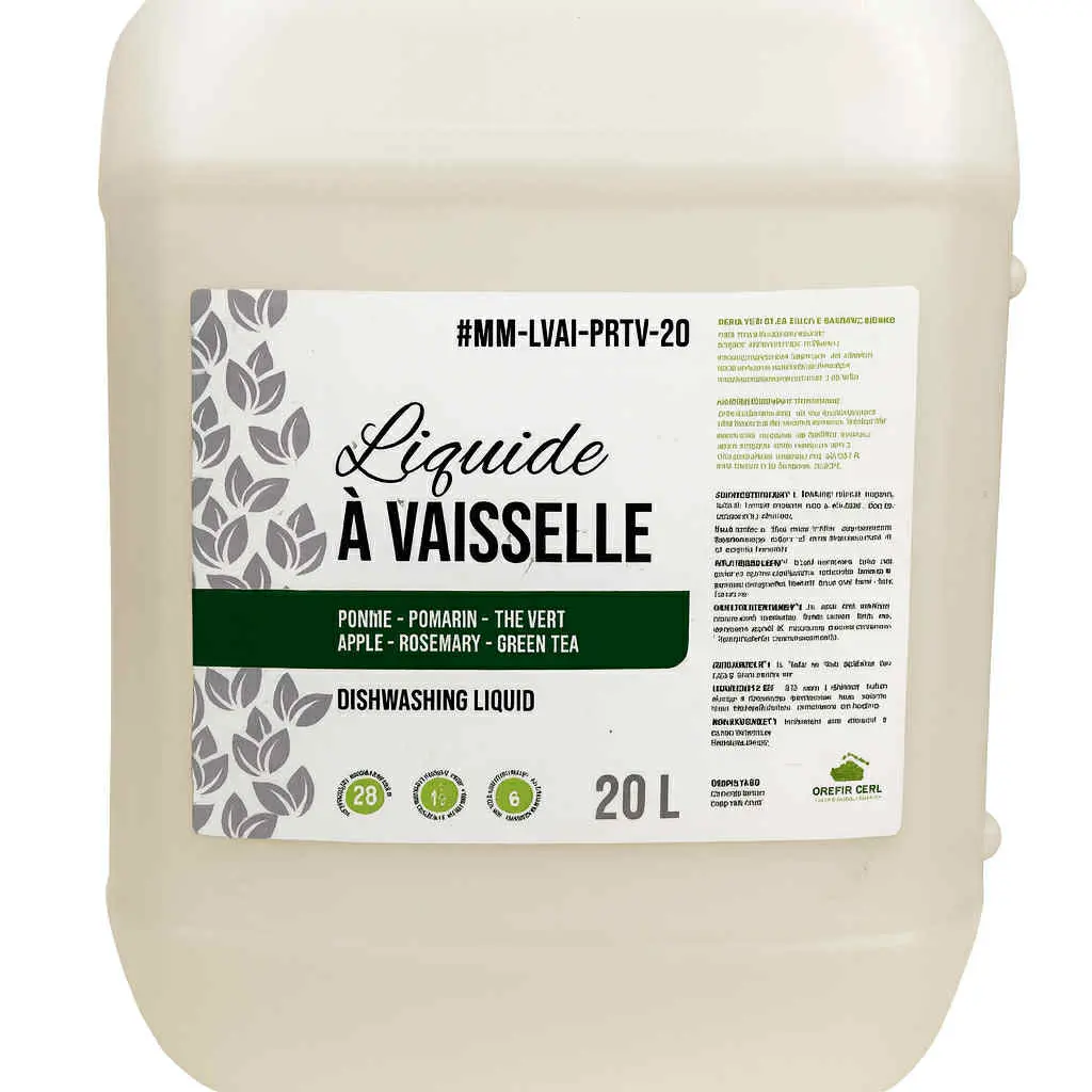 MM-SVAI-PRTV- Savon vaisselle Pomme/Romarin/Thé Vert 20L