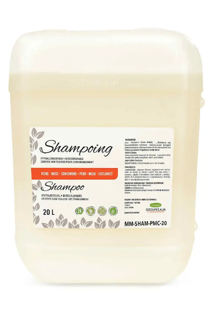 MM-SHAM-PMC- Shampoing Poire/Musk/Concombre 20L