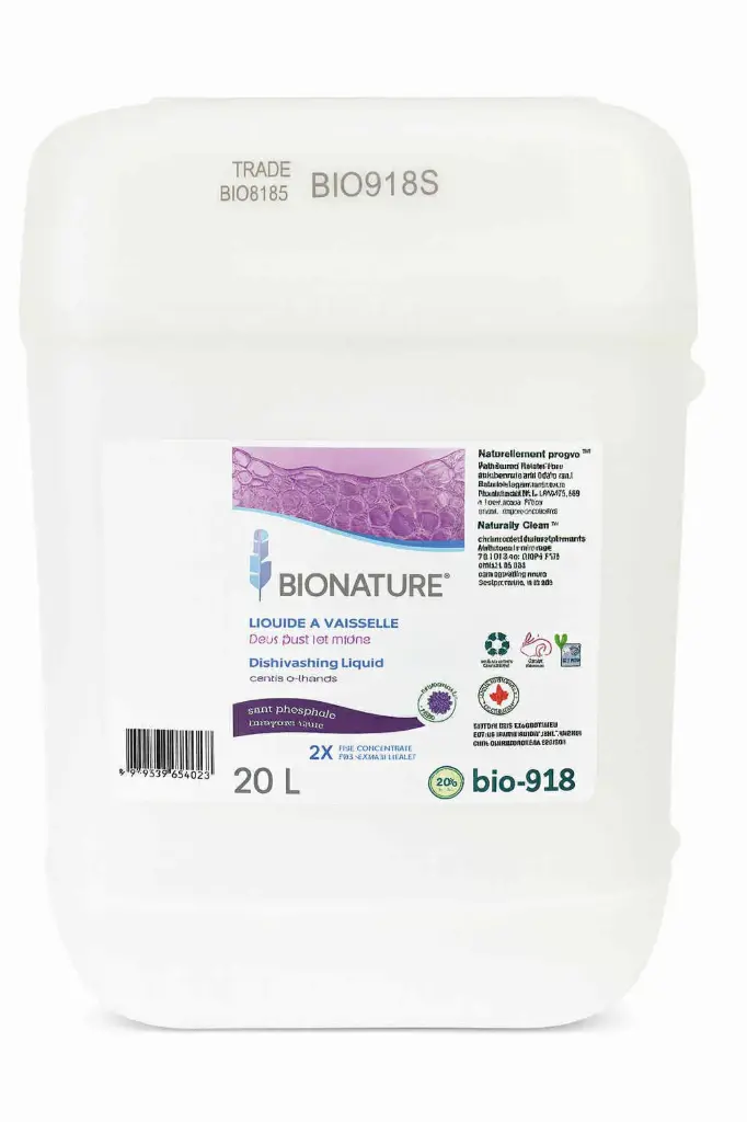 BIO918 - Saja Bionature liquide à vaisselle lavande 20L