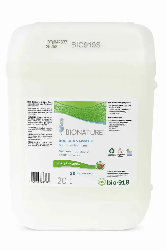 BIO919 - Saja Bionature liquide à vaisselle thé des bois 20L